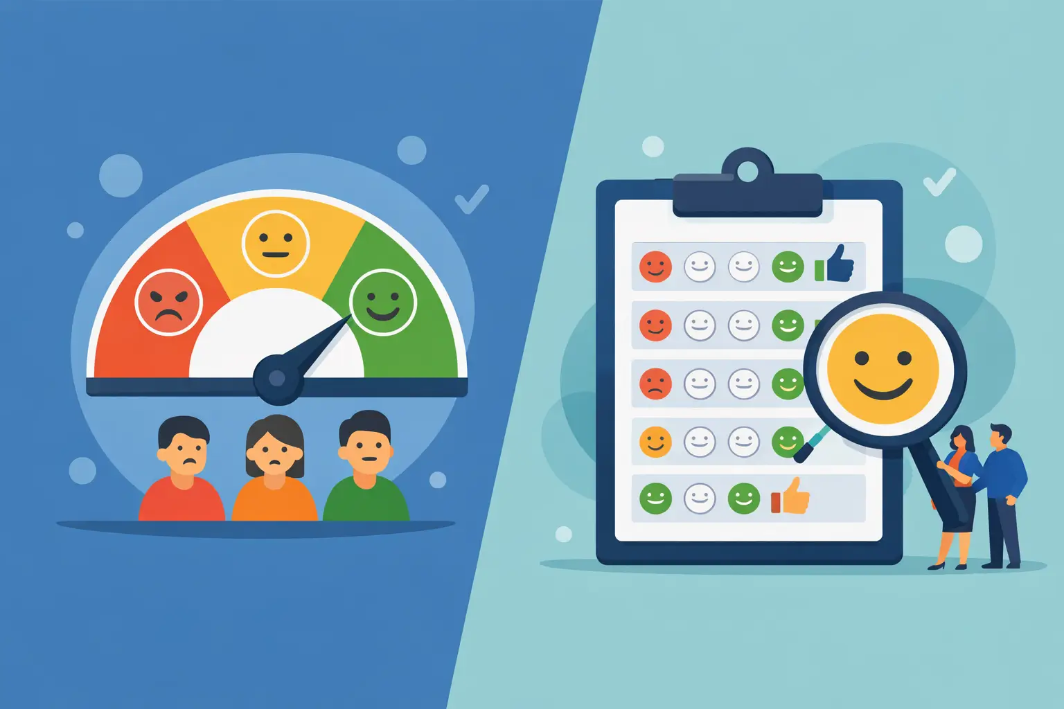 NPS vs CSAT: diferenças que importam