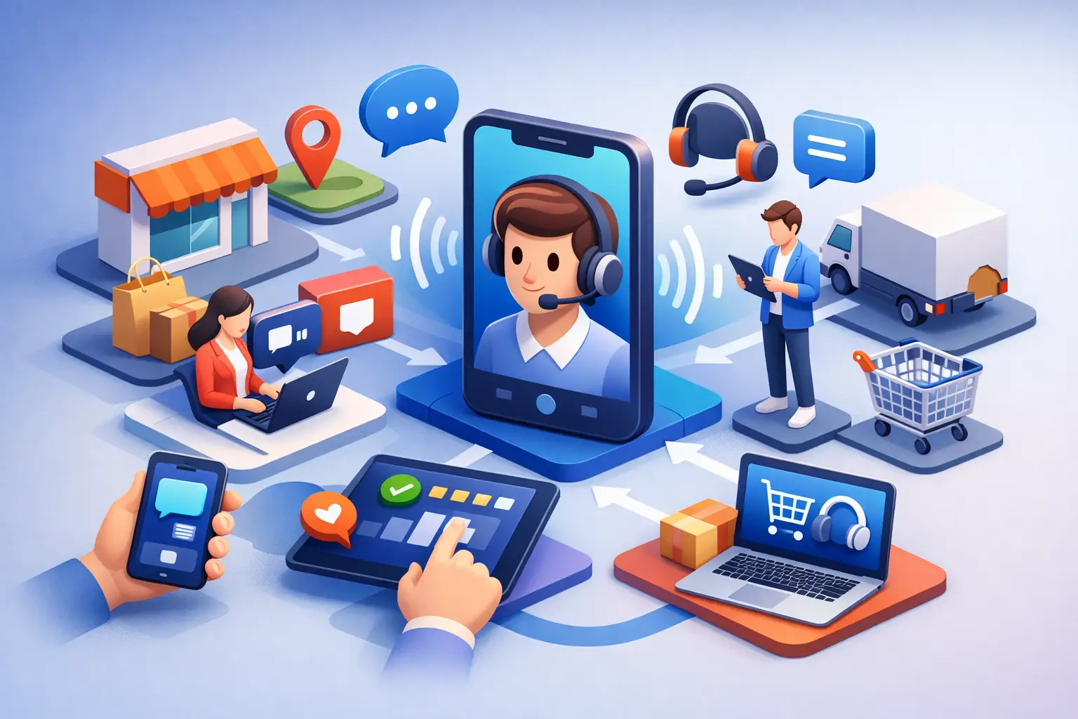 Voz do cliente omnichannel na prática