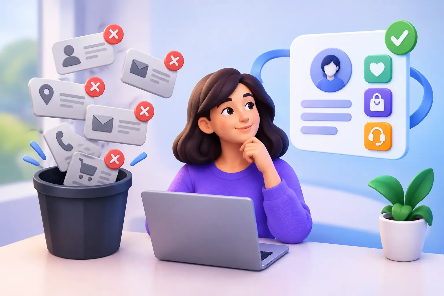 O que são dados não solicitados em Customer Experience